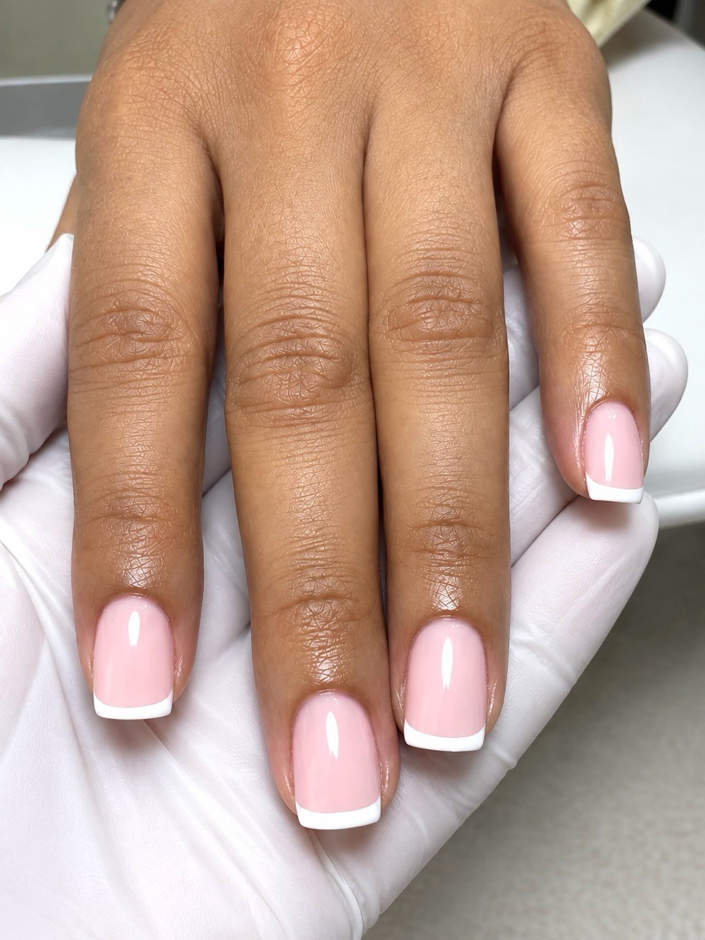 French on a natural length by Kings Hill Manicures